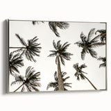 Tropical Palm Tree Wall Art – Coastal Beach-Themed Seaside Print