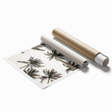 Tropical Palm Tree Wall Art – Coastal Beach-Themed Seaside Print