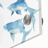 Watercolor Fish Coastal Wall Art – Ocean-Themed Nautical Print