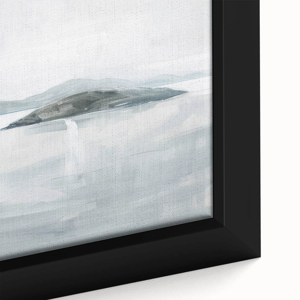 Minimalist Coastal Landscape Wall Art – Serene Seaside Ocean Print