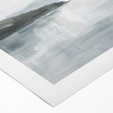 Minimalist Coastal Landscape Wall Art – Serene Seaside Ocean Print