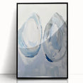 Coastal Wall Art: Abstract Seashells - Modern Ocean-Inspired Painting