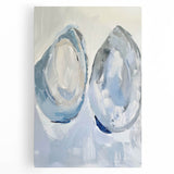 Coastal Wall Art: Abstract Seashells - Modern Ocean-Inspired Painting