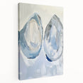 Coastal Wall Art: Abstract Seashells - Modern Ocean-Inspired Painting