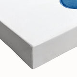 Coastal Wall Art: Blue Coral Illustration - Ocean-Inspired Nautical Print