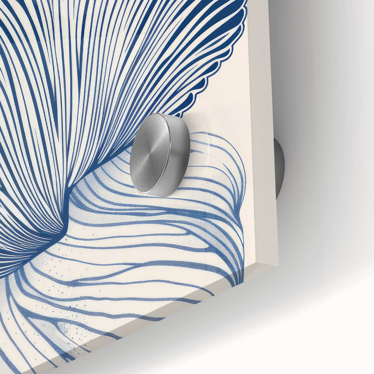Oceanic Shells Abstract - Coastal Wall Art for Nautical Decor
