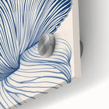 Oceanic Shells Abstract - Coastal Wall Art for Nautical Decor