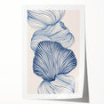 Oceanic Shells Abstract - Coastal Wall Art for Nautical Decor
