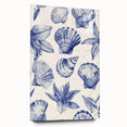 Seashell & Floral Pattern Art - Coastal Wall Decor for Nautical Homes