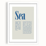 Serene Coastal Wall Art - Beach-Themed Nautical Decor for Tranquil Spaces