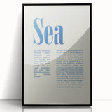Serene Coastal Wall Art - Beach-Themed Nautical Decor for Tranquil Spaces