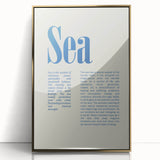 Serene Coastal Wall Art - Beach-Themed Nautical Decor for Tranquil Spaces