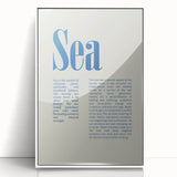 Serene Coastal Wall Art - Beach-Themed Nautical Decor for Tranquil Spaces