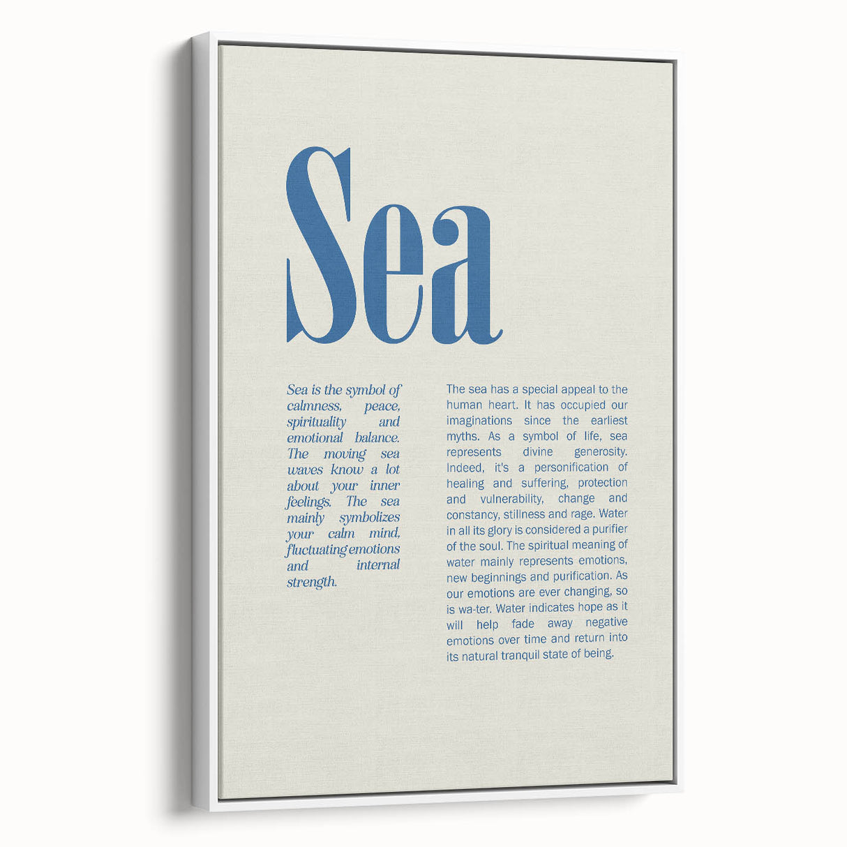Serene Coastal Wall Art - Beach-Themed Nautical Decor for Tranquil Spaces