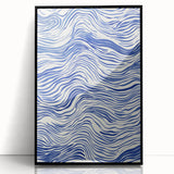Ocean Waves Coastal Wall Art - Nautical Decor for Tranquil Spaces