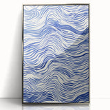 Ocean Waves Coastal Wall Art - Nautical Decor for Tranquil Spaces