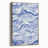 Ocean Waves Coastal Wall Art - Nautical Decor for Tranquil Spaces