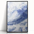 Powerful Ocean Wave Coastal Wall Art - Nautical Seaside Artwork