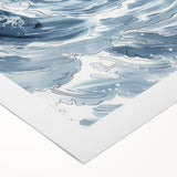 Dynamic Ocean Wave Coastal Wall Art - Nautical Seaside Decor Print