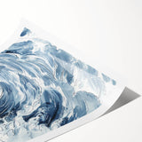 Dynamic Ocean Wave Coastal Wall Art - Nautical Seaside Decor Print