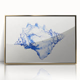 Seashell Coastal Wall Art – Nautical Beach-Themed Ocean Print