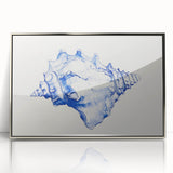 Seashell Coastal Wall Art – Nautical Beach-Themed Ocean Print