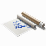 Seashell Coastal Wall Art – Nautical Beach-Themed Ocean Print