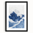 Bold Ocean Wave Coastal Wall Art - Nautical Seaside Decor Print
