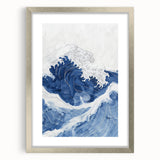 Bold Ocean Wave Coastal Wall Art - Nautical Seaside Decor Print