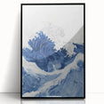 Bold Ocean Wave Coastal Wall Art - Nautical Seaside Decor Print