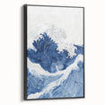 Bold Ocean Wave Coastal Wall Art - Nautical Seaside Decor Print
