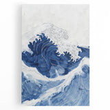 Bold Ocean Wave Coastal Wall Art - Nautical Seaside Decor Print
