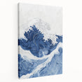 Bold Ocean Wave Coastal Wall Art - Nautical Seaside Decor Print