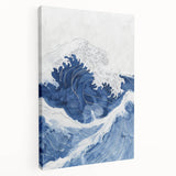 Bold Ocean Wave Coastal Wall Art - Nautical Seaside Decor Print