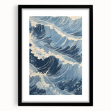 Dynamic Waves Coastal Wall Art - Nautical Ocean Decor for Interiors