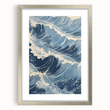 Dynamic Waves Coastal Wall Art - Nautical Ocean Decor for Interiors