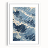 Dynamic Waves Coastal Wall Art - Nautical Ocean Decor for Interiors