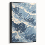 Dynamic Waves Coastal Wall Art - Nautical Ocean Decor for Interiors