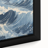 Dynamic Waves Coastal Wall Art - Nautical Ocean Decor for Interiors