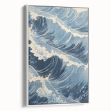Dynamic Waves Coastal Wall Art - Nautical Ocean Decor for Interiors