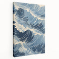 Dynamic Waves Coastal Wall Art - Nautical Ocean Decor for Interiors