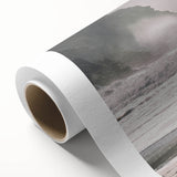 Beach Day Coastal Wall Art – Child Running by Ocean Waves Print