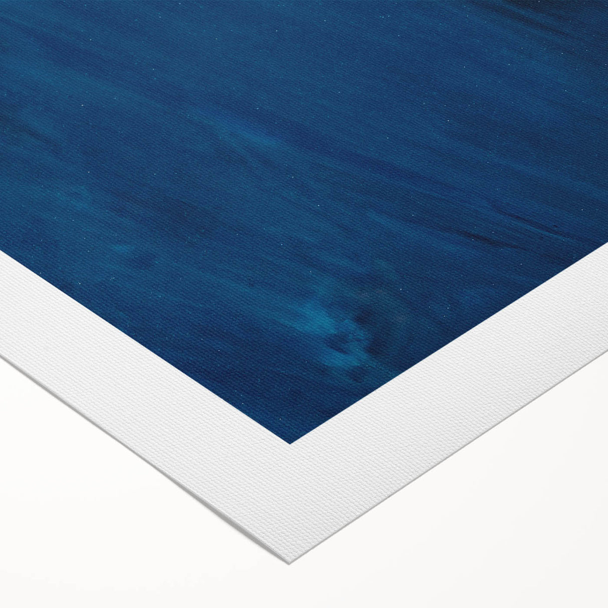 Coastal Wall Art - Abstract Blue Ocean Waves Beach-Themed Nautical Print