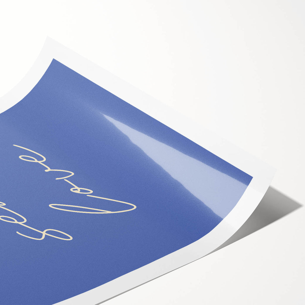 Coastal Wall Art - Minimalist 'Sun Sea Love' Beach-Themed Typography Print