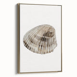 Coastal Wall Art - Nautical Seashell Print for Beach-Themed Decor