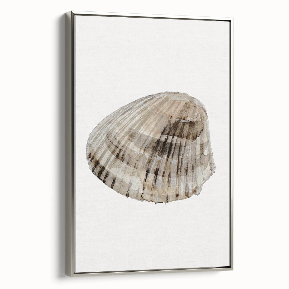 Coastal Wall Art - Nautical Seashell Print for Beach-Themed Decor