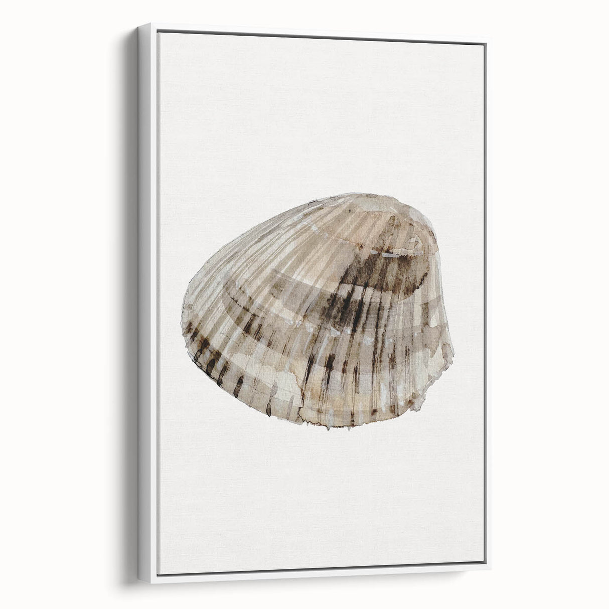 Coastal Wall Art - Nautical Seashell Print for Beach-Themed Decor