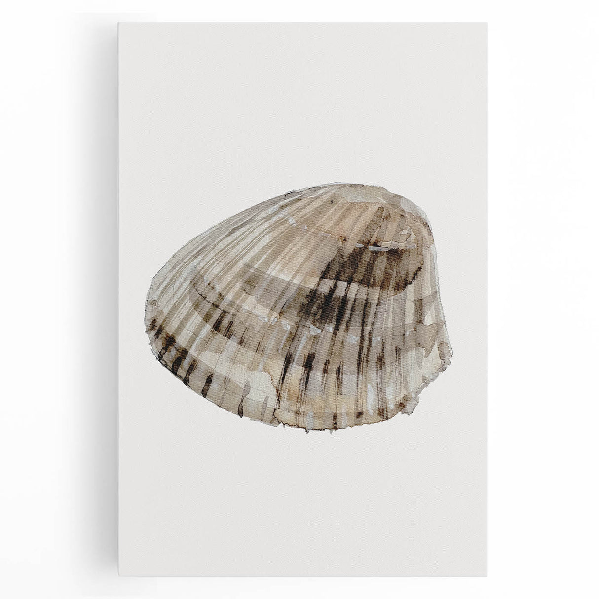 Coastal Wall Art - Nautical Seashell Print for Beach-Themed Decor