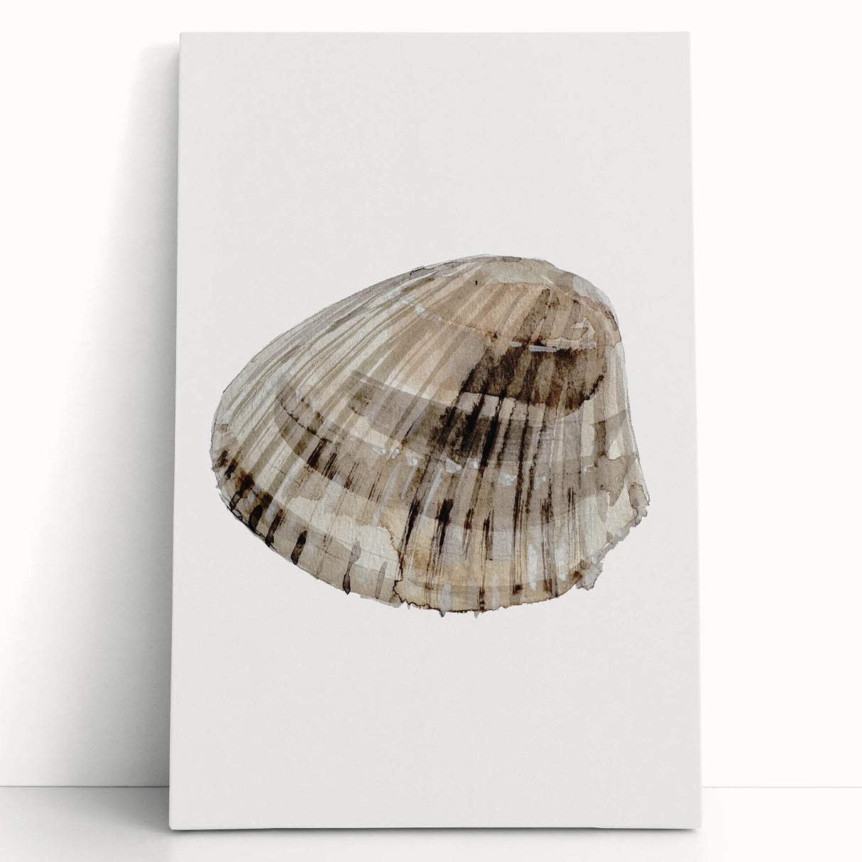 Coastal Wall Art - Nautical Seashell Print for Beach-Themed Decor
