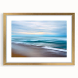 Tranquil Ocean Waves Coastal Wall Art – Beach-Themed Seaside Print